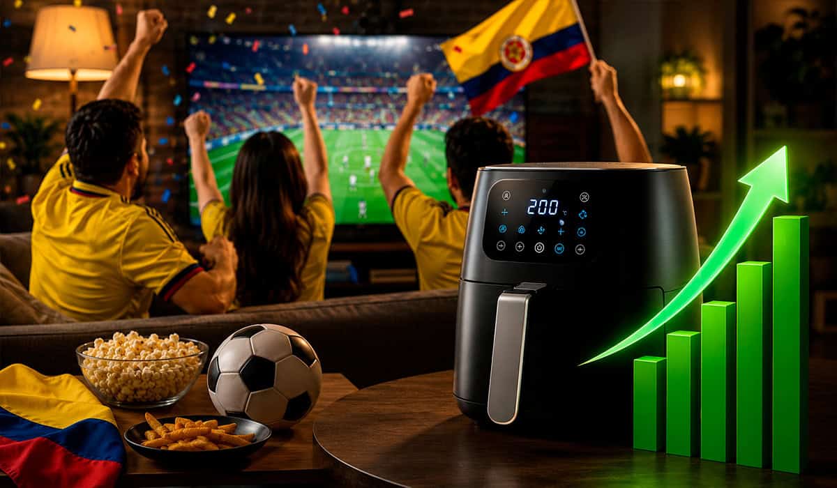 Mientras millones veían el Mundial, este electrodoméstico duplicó sus ventas en Colombia