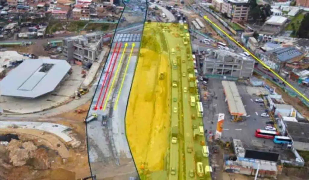 Megaproyecto de 4,4 kilómetros en Soacha tiene el 80 % de avance: Así mejorará la conexión con Bogotá Megaproyecto de 4,4 kilómetros en Soacha tiene el 80 % de avance: Así mejorará la conexión con Bogotá