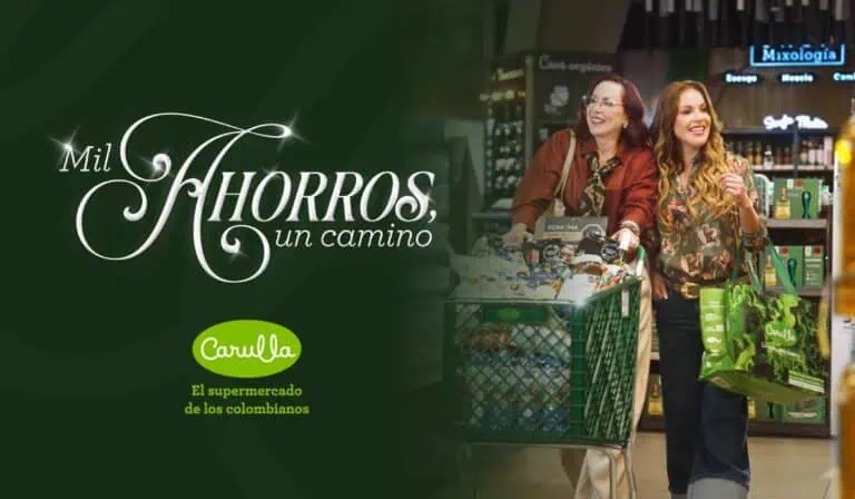 Carulla se inspira en las novelas que marcaron a los colombianos para contar los dilemas cotidianos de hacer mercado