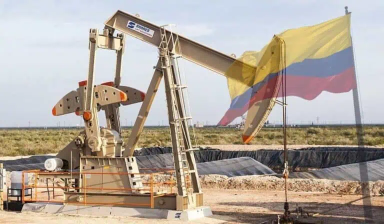 Producción de petróleo de colombia
