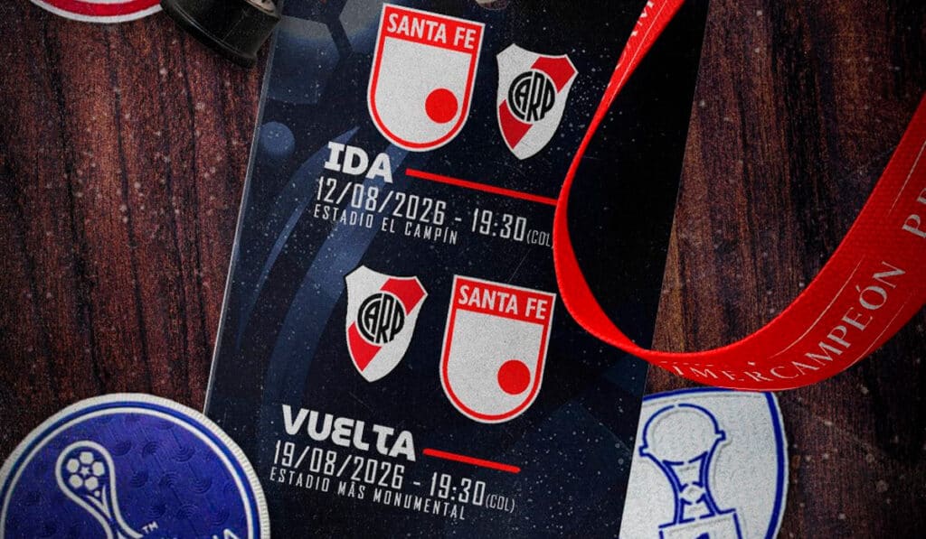 Santa Fe se enfrentará en octavos de final de la Sudamericana ante River Plate de Argentina Santa Fe se enfrentará en octavos de final de la Sudamericana ante River Plate de Argentina