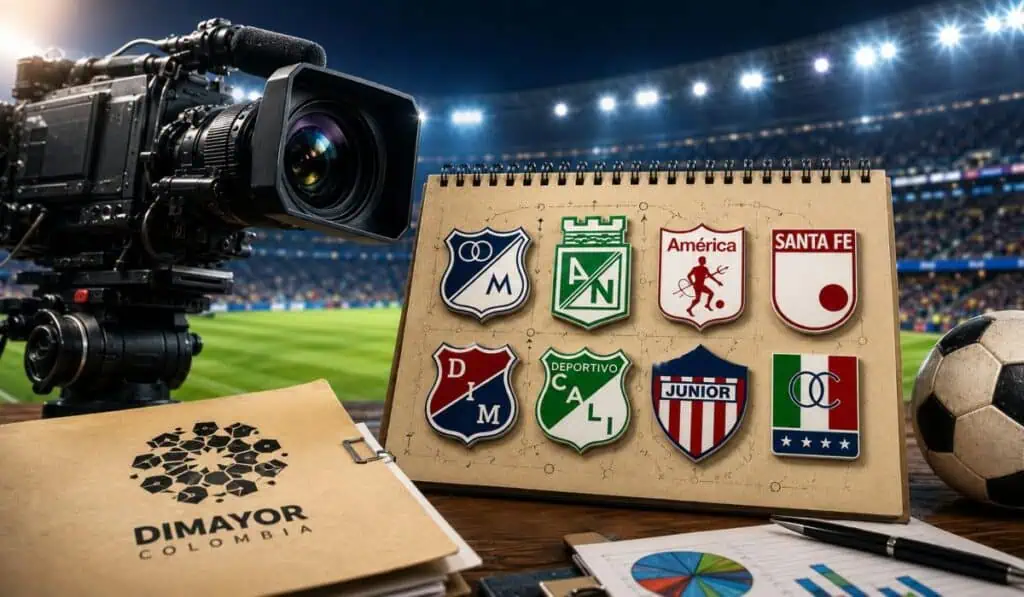 Win Sports pelea por retener el fútbol colombiano mientras Dimayor apunta a US$100 millones por los derechos de TV Así es la propuesta que puso a temblar al fútbol colombiano