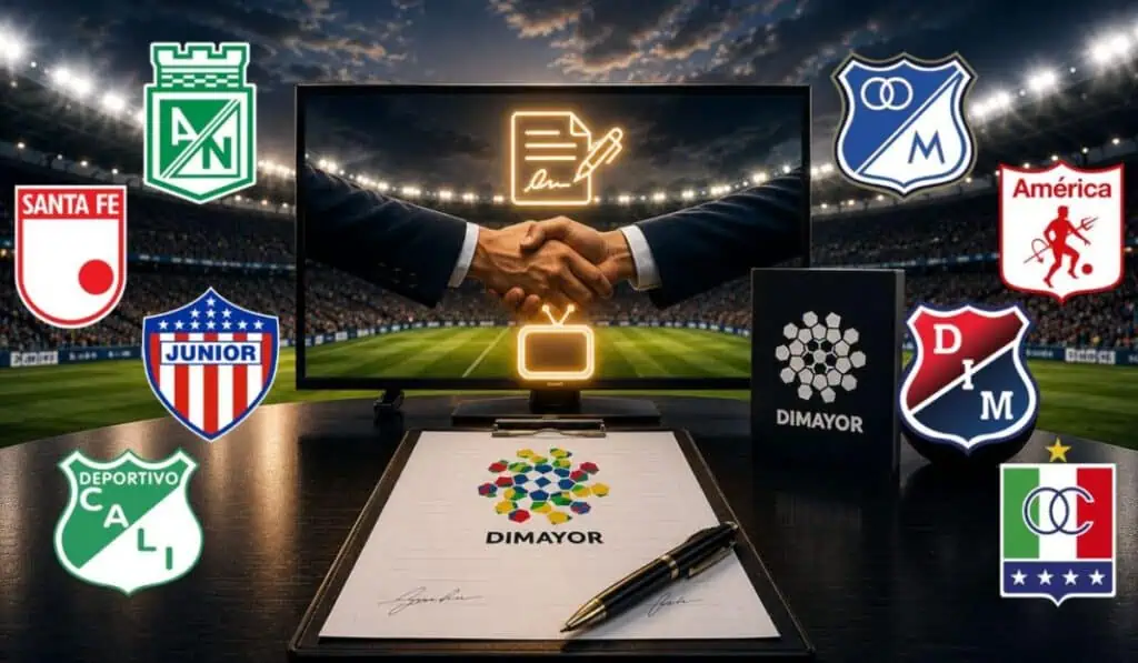 Entrevista | Así es la propuesta que puso a temblar al fútbol colombiano: detalles del plan para cambiar derechos de televisión Ocho clubes históricos del fútbol colombiano ponen condiciones para negociar el nuevo contrato de televisión