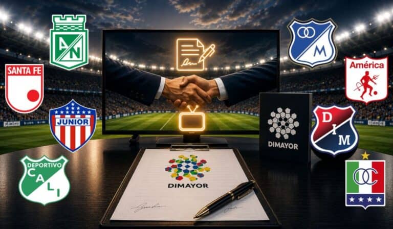 Ocho clubes históricos del fútbol colombiano ponen condiciones para negociar el nuevo contrato de televisión Ocho clubes históricos del fútbol colombiano ponen condiciones para negociar el nuevo contrato de televisión