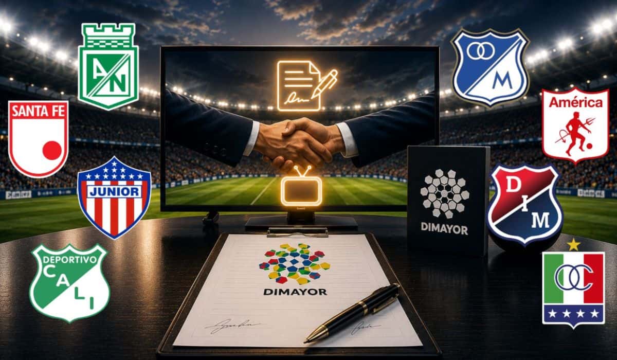Ocho clubes históricos del fútbol colombiano ponen condiciones para negociar el nuevo contrato de televisión