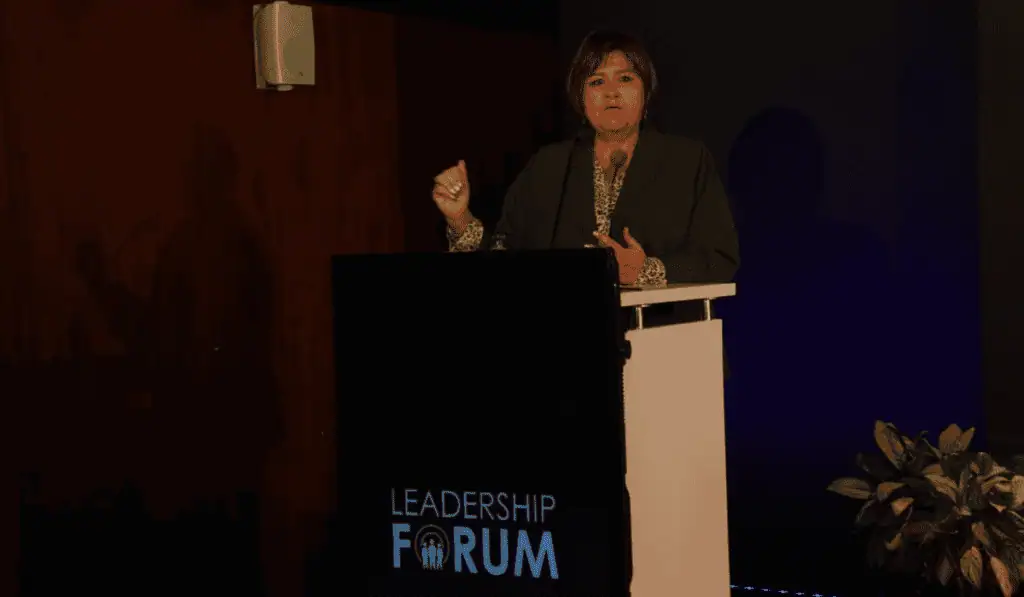 “Liderar para impulsar la confianza”: las claves de María Lorena Gutiérrez de Grupo Aval para la Colombia de hoy María Lorena Gutiérrez, presidenta del Grupo Aval
