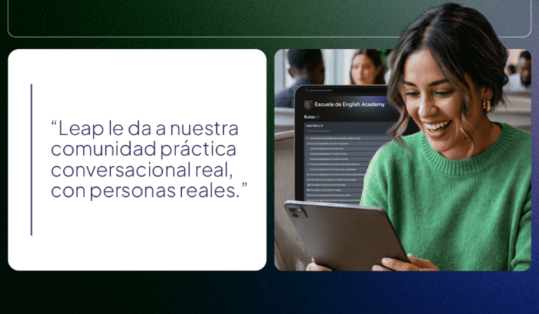 Platzi refuerza su estrategia de formación en inglés tras adquirir la tecnología de Leap Platzi refuerza su estrategia de formación