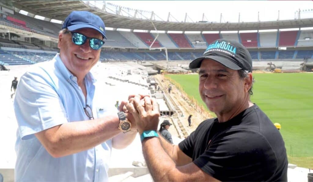 Las obras del estadio Metropolitano de Barranquilla entran en una nueva fase: así luce la remodelación Las obras del estadio Metropolitano de Barranquilla entran en una nueva fase