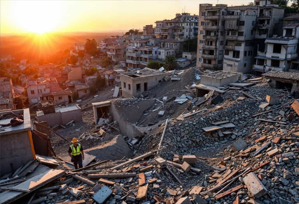 Inside Venezuela | Hay desconfianza por posible corrupción en reconstrucción tras terremotos, según AtlasIntel Terremotos en Venezuela. Imagen generada por IA a través de Magnific.