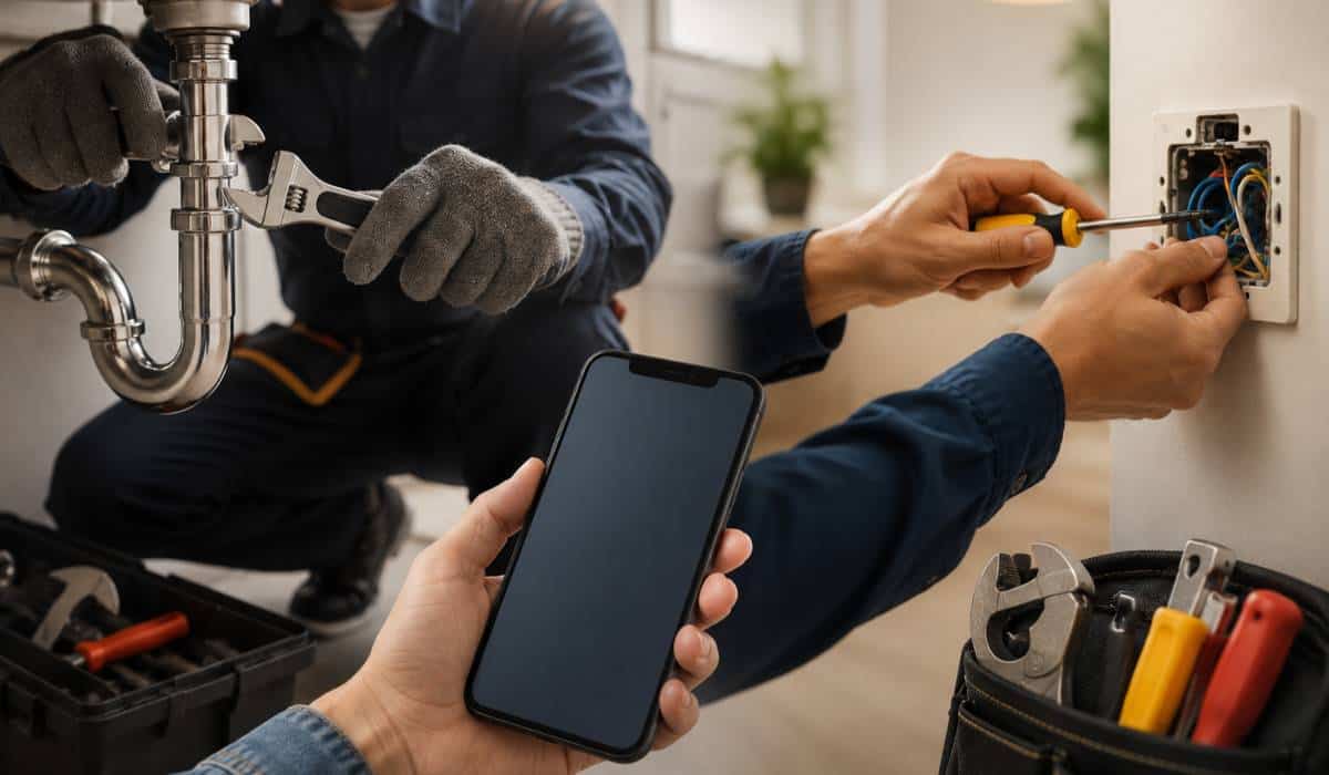 ¿Cómo contratar un plomero o electricista de forma segura? Así funciona una nueva plataforma colombiana