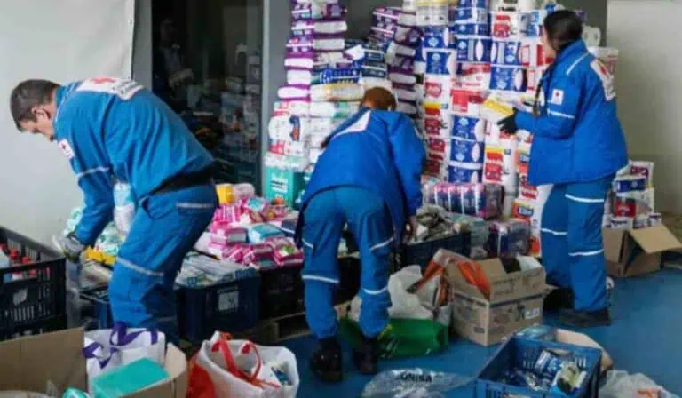 400 toneladas de ayudas se movilizan desde El Campín