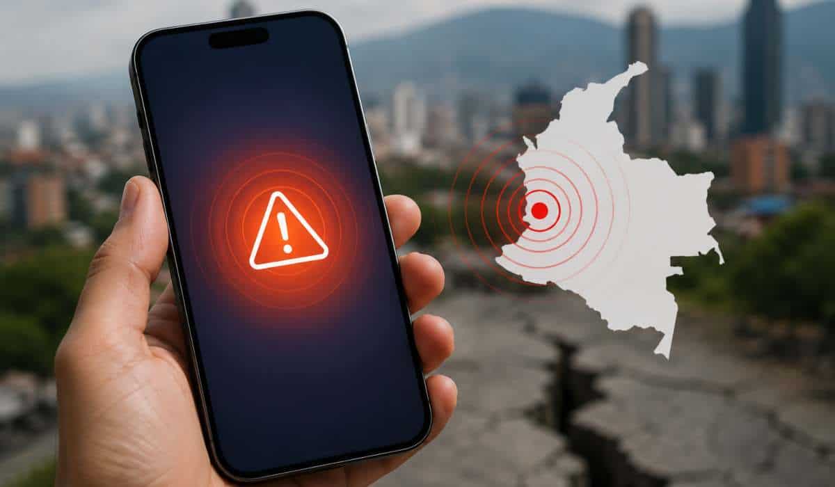 Terremoto en Colombia: El país vive su peor sismo en 10 años. Siga toda la información en vivo Alerta de sismo en iPhone en Colombia