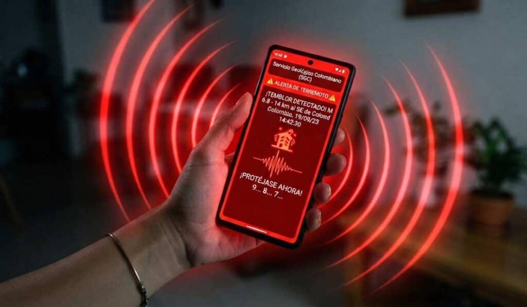 Colombia tendría alerta sísmica en celulares, televisión y radio: Ayudaría a salvar vidas previo a un temblor Alerta sísmica que proponen en Colombia