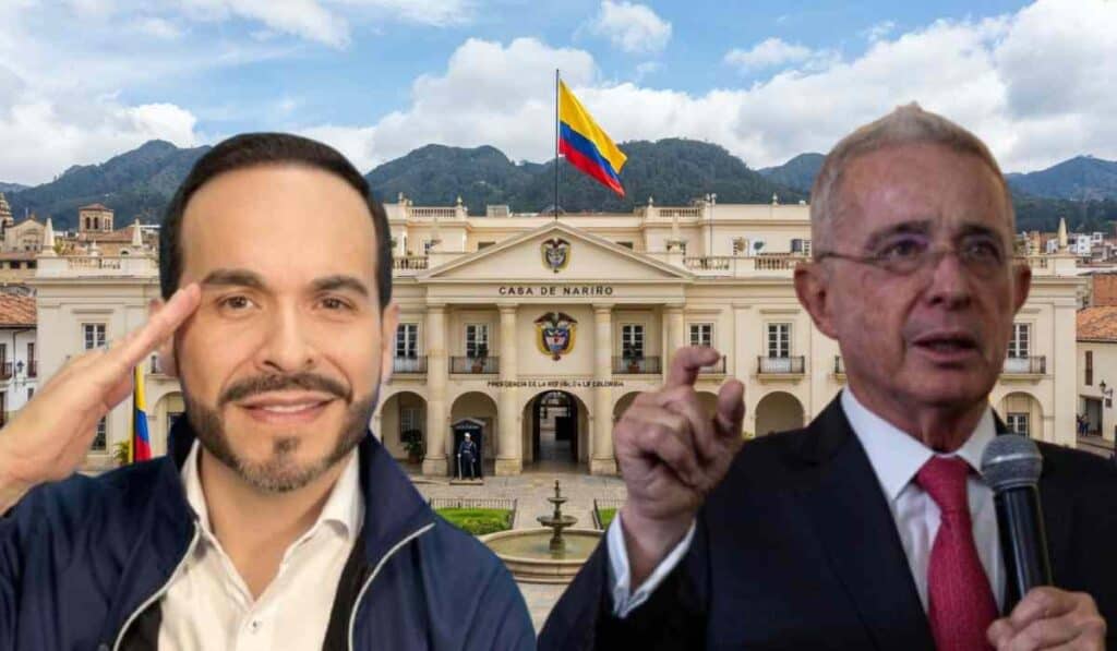 Alvaro Uribe y Abelardo de la Espriella