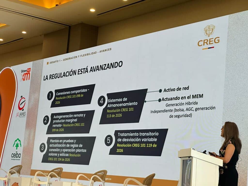 CREG avanzará en transición de tecnologías en el sistema energético y propone hoja de ruta hasta 2027 Imagen: Alejandro Correa/Valora Analitik-CREG