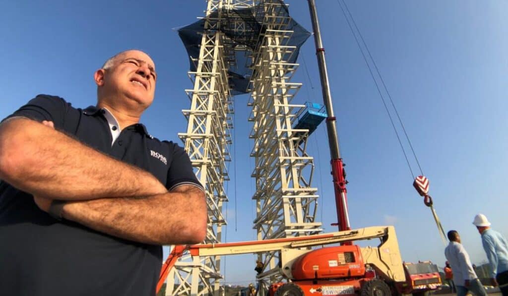 Ventana al Mundo de Barranquilla celebra ocho años: esta es su historia Christian Daes en la construcción de la Ventana al Mundo