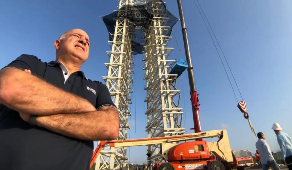 Ventana al Mundo de Barranquilla celebra ocho años: esta es su historia Christian Daes en la construcción de la Ventana al Mundo