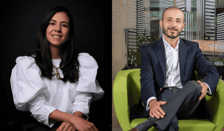 Llega nueva edición del Congreso de Inversión y Desarrollo Inmobiliario de ColCapital y Camacol ByC en Bogotá Daniela Sotello, gerente de la Cámara de Inversión Inmobiliaria de ColCapital / Edwin Chiriví, gerente de Camacol Bogotá y Cundinamarca.