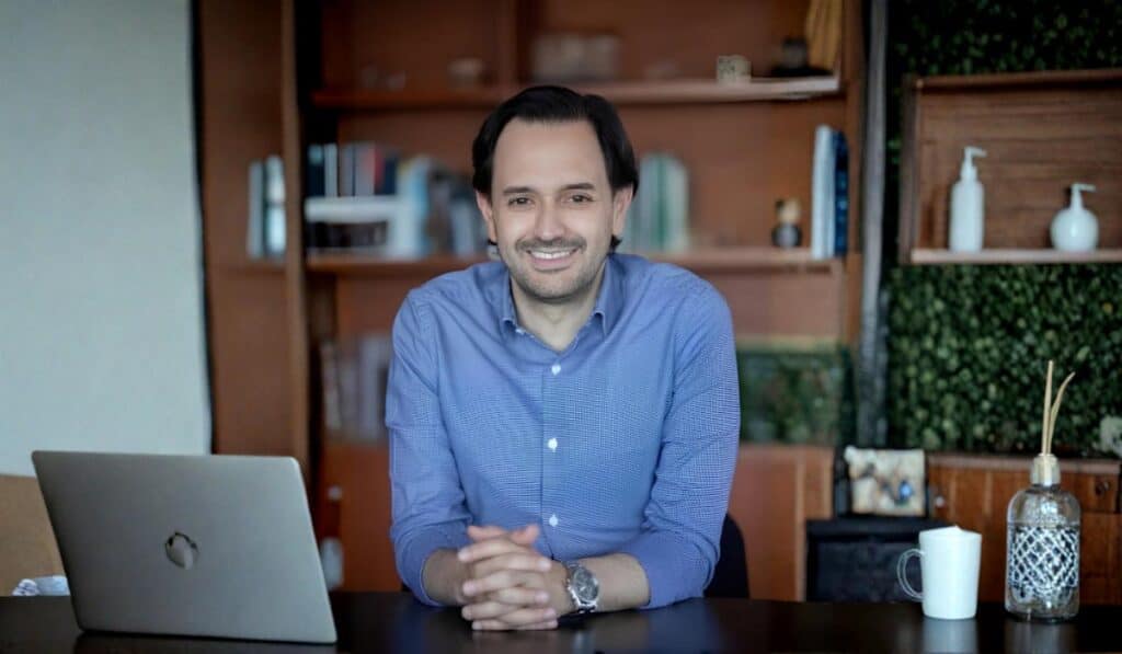 Exministro de Minas y Energía, Diego Mesa, fue nombrado presidente del GEF Diego Mesa Puyo, director ejecutivo y presidente del GEF. Imagen: GEF