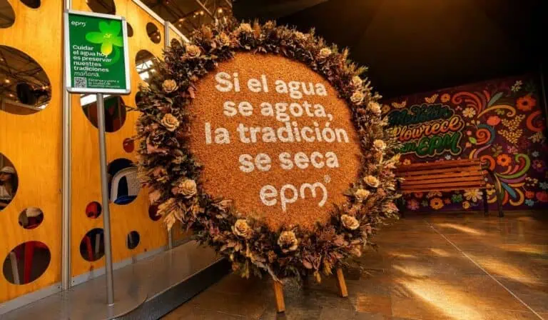 EPM presenta la “Silleta Seca” en la Feria de las Flores: un mensaje ante los retos del Fenómeno de El Niño