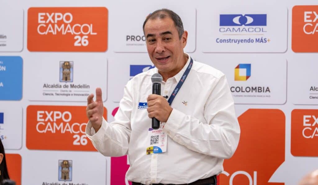 Expocamacol 2026 cerró con más de US$2.000 millones en negocios y una derrama económica de US$20 millones para Medellín Eduardo Loaiza Posada, gerente de Camacol Antioquia