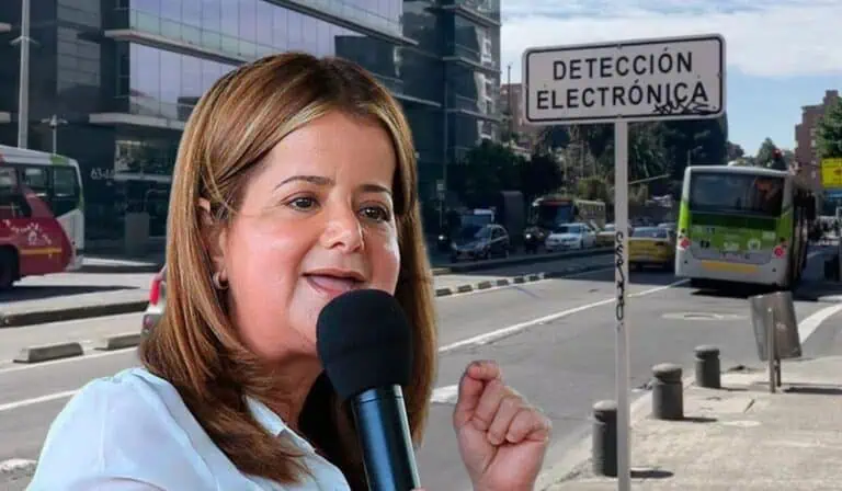 Elsa Noguera, ministra de Transporte y fotomultas