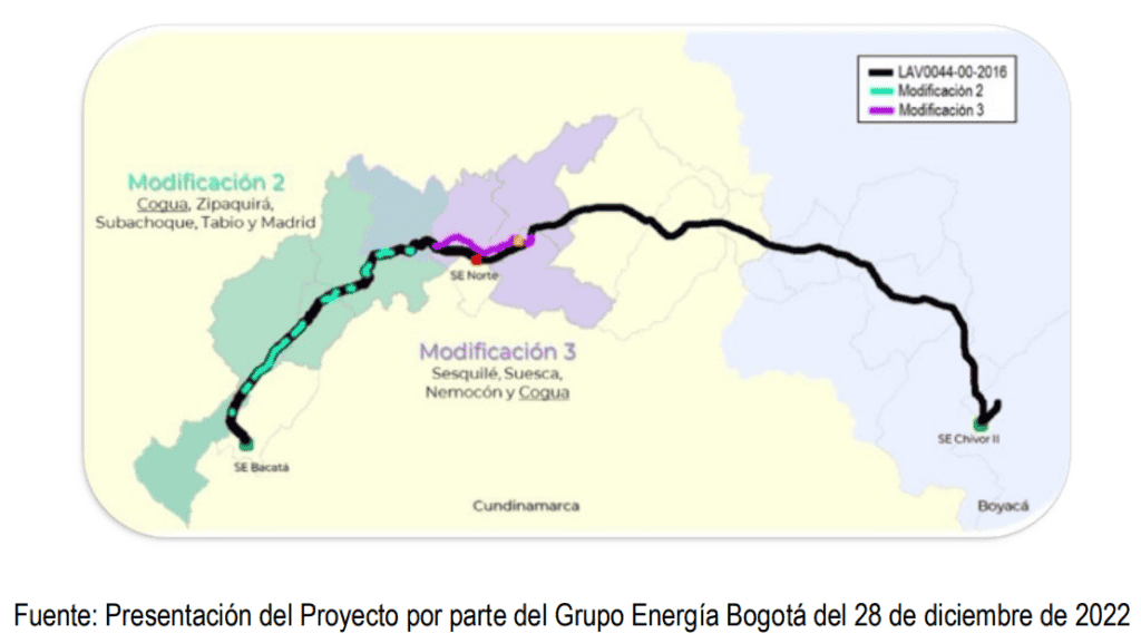 ANLA otorgó licencia ambiental a Chivor II Norte, proyecto clave para la transmisión eléctrica en el centro de Colombia Imagen: ANLA / GEB