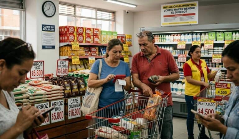 Esta habría sido la inflación de Colombia durante julio Inflación de Colombia sigue presionando