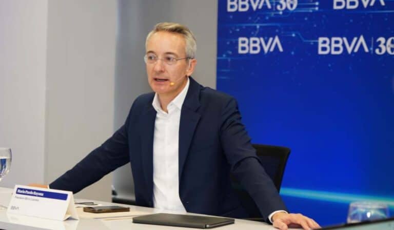 Entrevista | Dólar y tasas de interés en Colombia: la previsión de BBVA para los próximos meses Mario Pardo Bayona como presidente ejecutivo de BBVA Colombia