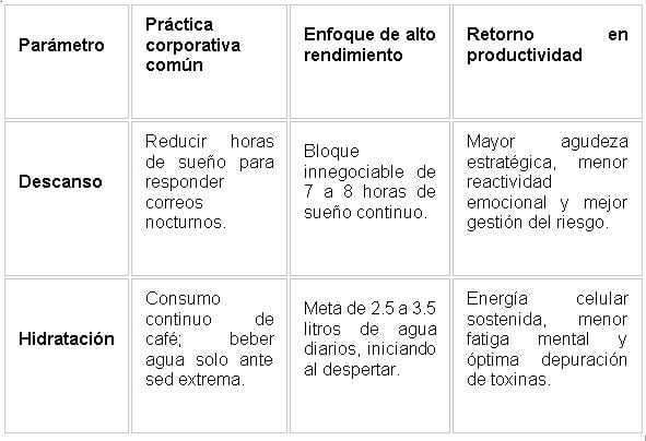 Opinión | Los dos “activos líquidos” devaluados: La paradoja del sueño y la hidratación Retorno de inversión en el balance personal