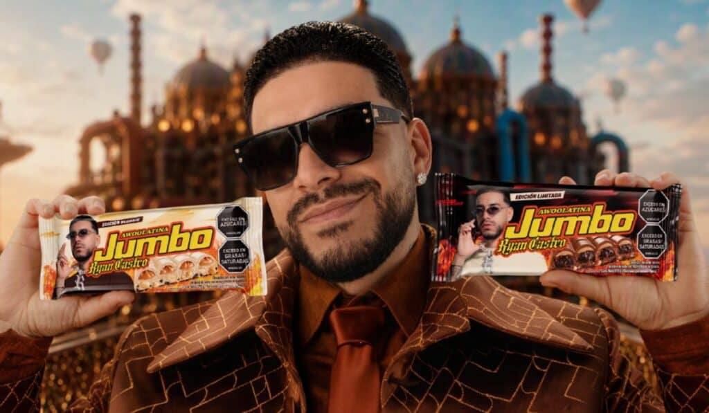 Jumbo y Ryan Castro lanzan dos nuevas chocolatinas: proyectan vender más de 2 millones de unidades Ryan Castro y Jumbo se vuelven a unir