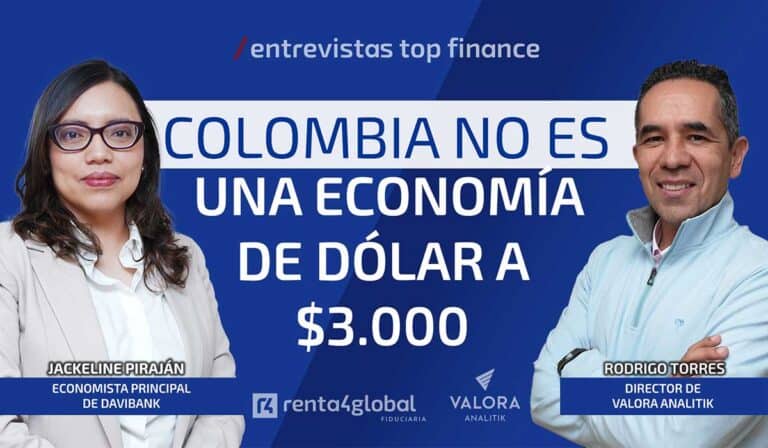 Un “buen” dólar para Colombia debería subir hasta los $3.500 o $3.600: Esto dice DaviBank dólar para Colombia