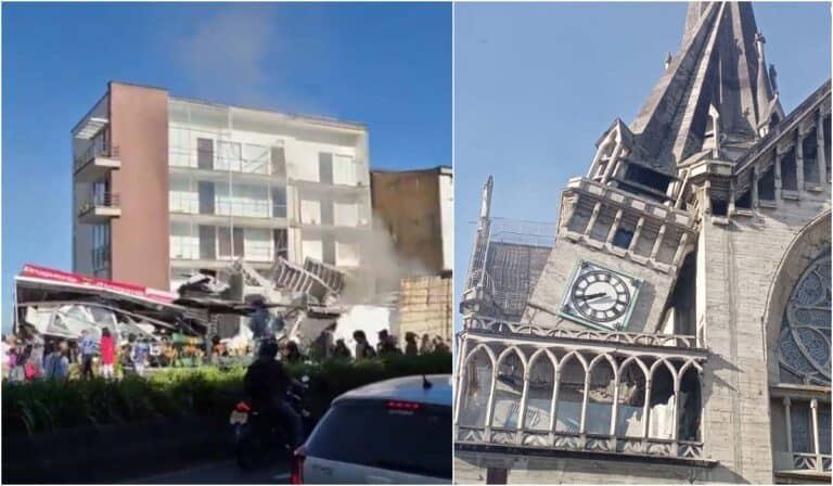 Sismo en Colombia: el nuevo balance de Manizales confirma muertos y decenas de edificaciones destruidas Sismo en Colombia: el nuevo balance de Manizales confirma muertos y decenas de edificaciones destruidas