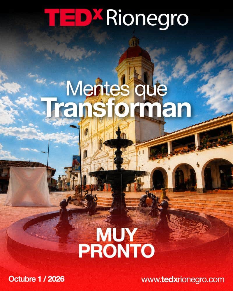 TEDxRionegro llega por primera vez al Oriente antioqueño: fecha, invitados y detalles del evento TEDxRionegro llega por primera vez al Oriente Antioqueño