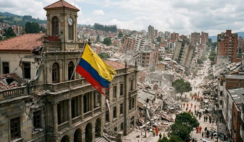 Colombia enfrenta reconstrucción millonaria tras terremoto: Asocapitales estima costos de hasta $26 billones terremoto en Colombia