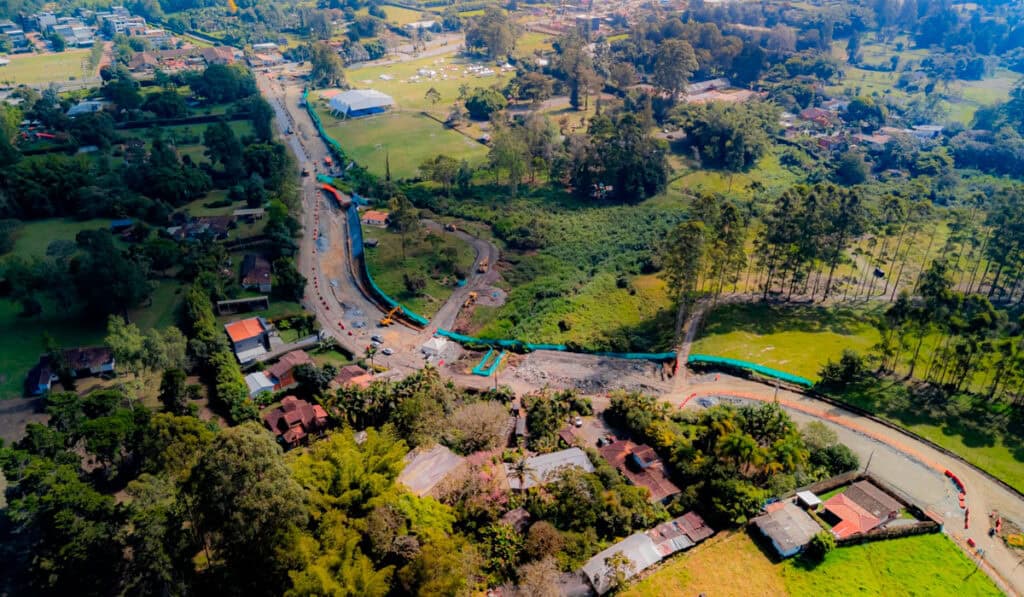 Se mantiene el cierra permanente entre la vía Llanogrande y la glorieta Sibaris Se mantiene el cierra permanente entre la vía Llanogrande y la glorieta Sibaris