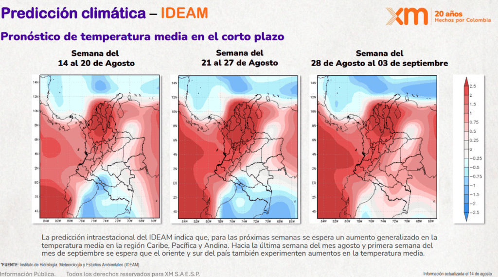 A finales de agosto y comienzos de septiembre, fenómeno de El Niño golpearía al Caribe colombiano Imagen: XM