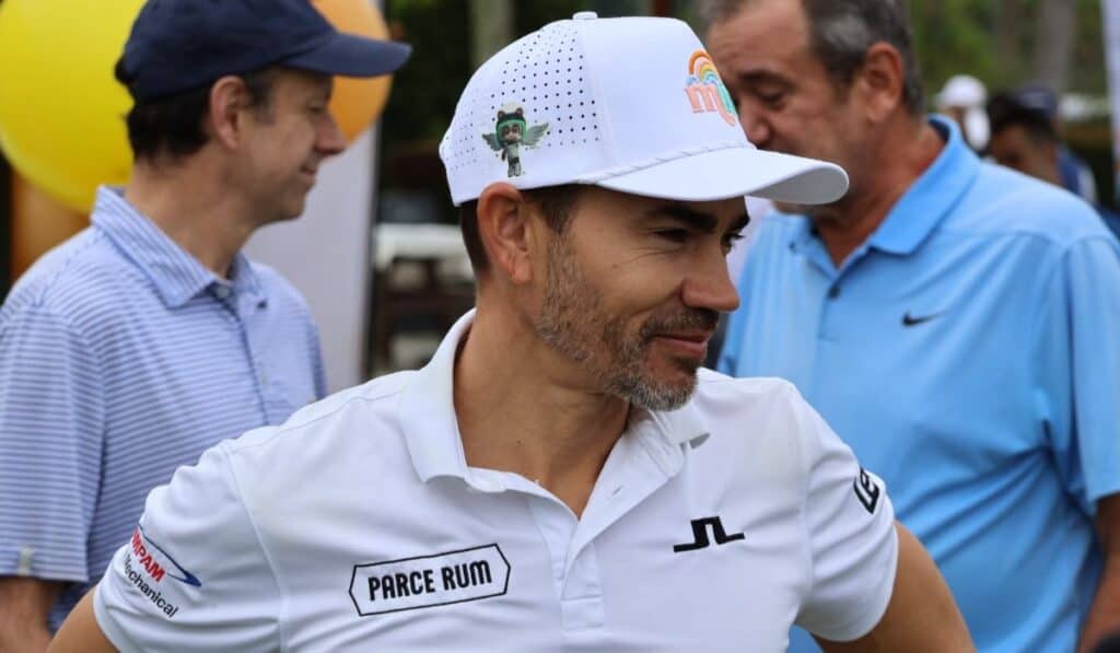 Camilo Villegas reunirá al golf colombiano para apoyar hospital afectado por el terremoto Mia’s Miracles lleva el nombre de Mia, hija de Villegas y Ochoa