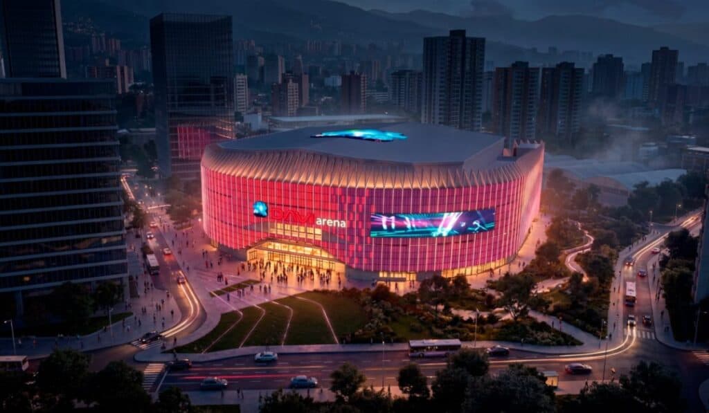 La arena estará ubicada en Sabaneta, cerca a Medellín. Foto: