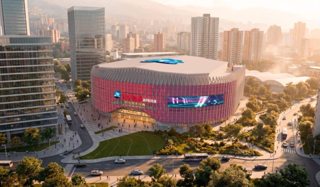 Daviarena iniciará operaciones en noviembre de 2026. Foto: Davivienda