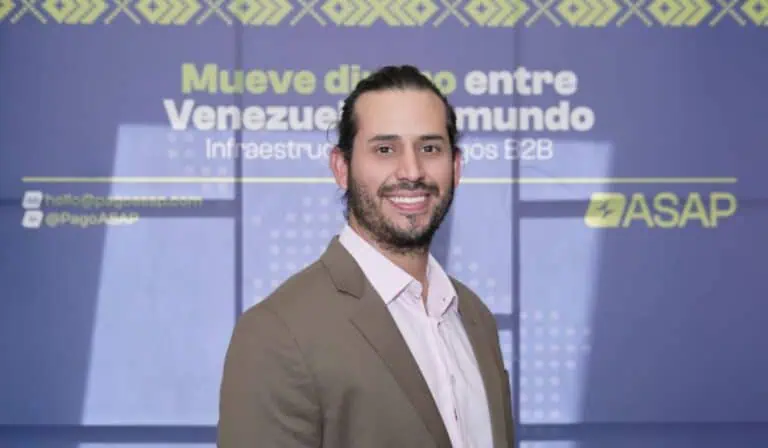 Freddy Genatios, director general de Pago ASAP, fintech de Venezuela.