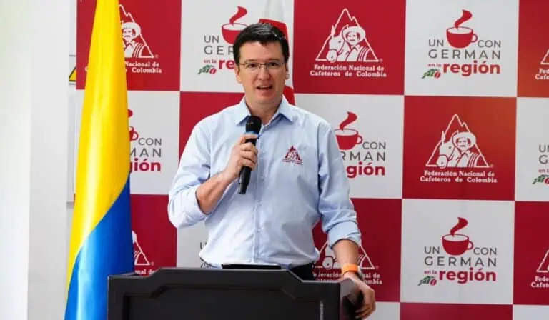 Germán Bahamón, gerente Federación Nacional de Cafeteros.