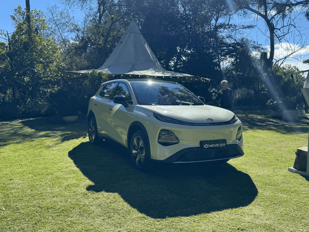 El nuevo SUV eléctrico que llega a Colombia por menos de $80 millones Nevo Q05 de Changan. Foto: Nataly Vargas, Valora Analitik.