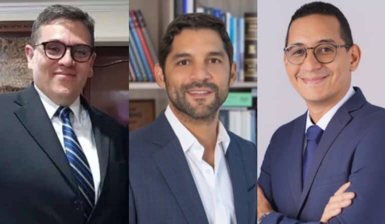 Gobierno De la Espriella nombró nuevo presidente de la ANM, ANH, director de la UPME y viceministro de Minas Juan Camilo Valencia, presidente de la ANM; Ernesto Forero, presidente de la ANH; Rafael Fragozo, director de la UPME. Imagen: Cuenta X de Melquisedec Torres/Cuenta X de Ernesto Forero/Cuenta LinkedIn Rafael Enrique Fragozo