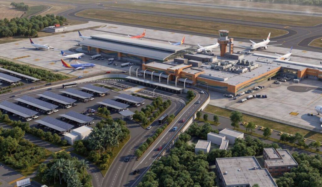MinTransporte anuncia decreto para obras clave en puertos de Colombia; habla de nuevos megaproyectos Aeropuerto de Barranquilla Ernesto Cortissoz