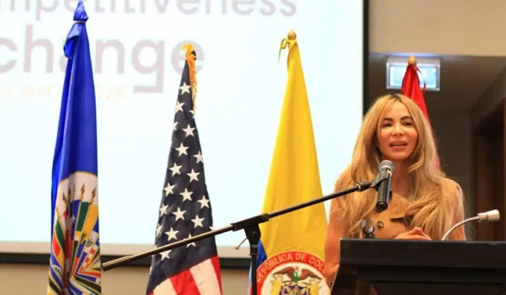 Barranquilla recibe por primera vez en Colombia a líderes del Intercambio de Competitividad de las Américas de la OEA Ana María Aljure, gerente de Ciudad