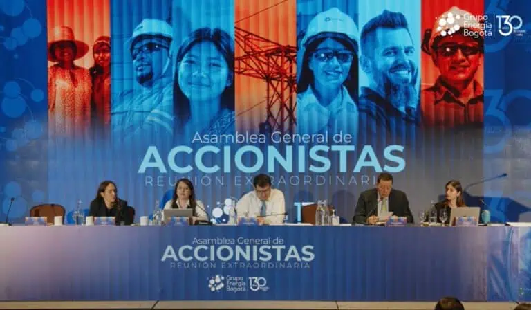 Relevante | Accionistas del Grupo Energía Bogotá aprobaron iniciar proceso para cotizar en la Bolsa de Nueva York Asamblea Extraordinaria de Accionistas GEB