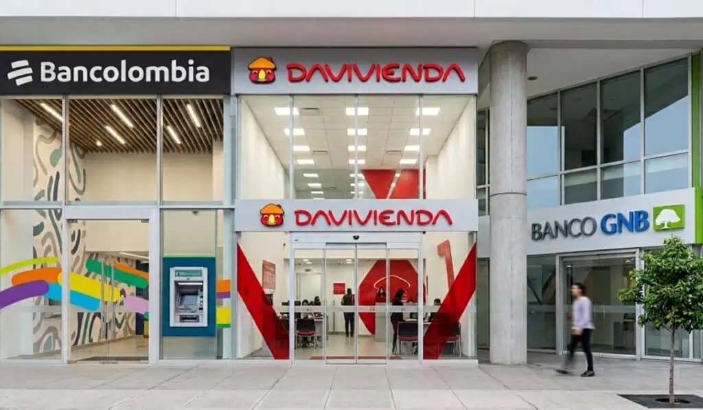Bancolombia, Davivienda y GNB Sudameris se consolidan en el 'top' 3 de los bancos con mayores ganancias en Colombia bancos con mayores ganancias en Colombia