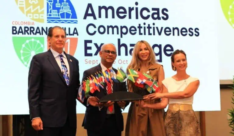 Barranquilla recibe por primera vez en Colombia a líderes del Intercambio de Competitividad de las Américas de la OEA Barranquilla recibe por primera vez en Colombia a líderes del Intercambio de Competitividad de las Américas de la OEA