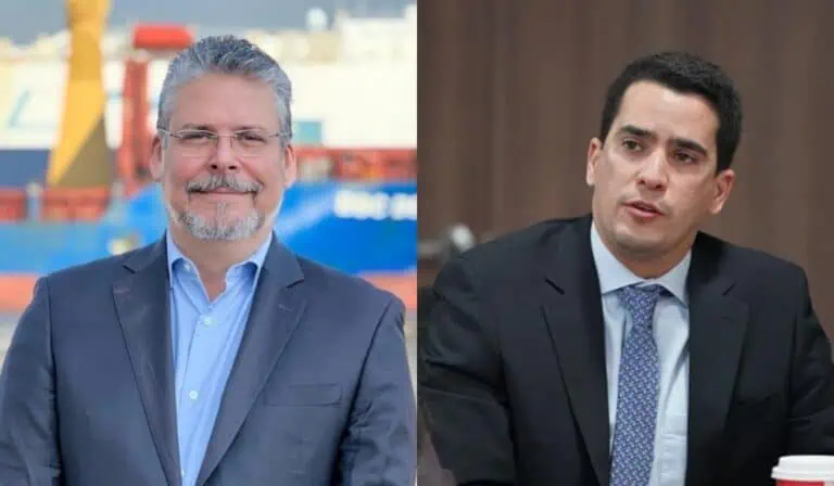 Carlos José González es el nuevo presidente de Asoportuaria: reemplaza a Lucas Ariza, quien ahora dirige Indumil Carlos José González, presidente de Asoportuaria y Lucas Ariza, presidente de Indumil